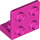 LEGO Dark Pink Bracket 1 x 2 - 2 x 2 Up (99207)