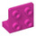 LEGO Dark Pink Bracket 1 x 2 - 2 x 2 Up (99207)