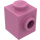 LEGO Dunkelpink Stein 1 x 1 mit Noppe auf Ein(e) Seite (87087)