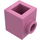 LEGO Dunkelpink Stein 1 x 1 mit Noppe auf Ein(e) Seite (87087)