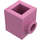 LEGO Dark Pink Brick 1 x 1 with Stud on One Side (87087)