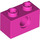 LEGO Dark Pink Brick 1 x 2 with Hole (3700)