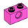 LEGO Dunkelpink Backstein 1 x 2 mit Loch (3700)