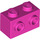 LEGO Dark Pink Brick 1 x 2 with Studs on One Side (11211)