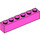 LEGO Rose foncé Brique 1 x 6 (3009)