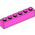 LEGO Dark Pink Brick 1 x 6 (3009 / 30611)