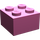 LEGO Rose foncé Brique 2 x 2 (3003 / 6223)