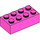 LEGO Dark Pink Brick 2 x 4 (3001 / 72841)