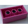 LEGO Dark Pink Brick Magnet - 2 x 4 (30160)