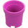 LEGO Dark Pink Bucket without Handle Holes (18742)