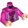 LEGO Rosa oscuro Dolores Umbridge Minifigura Torso (973 / 76382)