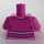 LEGO Tmavě růžová Dolores Umbridge Minifigurka Trup (973 / 76382)