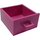 LEGO Dark Pink Drawer (6198)