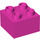 LEGO Dark Pink Duplo Brick 2 x 2 (3437 / 89461)