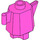 LEGO Dark Pink Duplo Coffeepot (24463 / 31041)