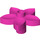 LEGO Dunkelpink Duplo Blume mit 5 Angular Blütenblätter (6510 / 52639)