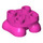 LEGO Dark Pink Feet 2 x 2 (66858)
