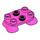 LEGO Dark Pink Feet 2 x 3 x 0.7 (66859)