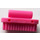 LEGO Tmavě růžová Grooming Brush (92355)