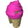 LEGO Rose foncé Crème glacée Costume (80678)