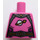 LEGO Dark Pink Intergalactic Girl Torso without Arms (973)