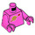 LEGO Dark Pink Lenny Minifig Torso (76382)