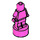 LEGO Donkerroze Minifig Statuette (53017 / 90398)