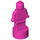 LEGO Rose foncé Minifig Statuette (53017 / 90398)