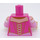 LEGO Dark Pink Minifig Torso Aurora (973 / 76382)