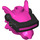 LEGO Dark Pink Minifigure Head (65073)
