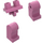 LEGO Donkerroze Minifigure Heupen en benen (73200 / 88584)