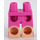 LEGO Dunkelpink Minifigur Hüften und Beine mit Dark Rosa Kleid und Shoes (3815)