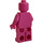 LEGO Dark Rosa Monochrome Minifigure