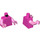 LEGO Dunkelpink Piglet Minifig Torso (973 / 76382)