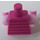 LEGO Dark Pink Piglet Minifig Torso (973 / 76382)