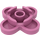 LEGO Dark Pink Plant 4 x 4 x 0.7 Flower (35473)