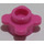LEGO Dark Pink Plate 1 x 1 Round with Flower Petals (28573 / 33291)