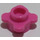 LEGO Rose Foncé assiette 1 x 1 Rond avec Fleur Pétales (28573 / 33291)