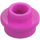 LEGO Dark Pink Plate 1 x 1 Round with Open Stud (28626 / 85861)