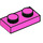 LEGO Rose foncé assiette 1 x 2 (3023 / 28653)