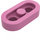 LEGO Dark Pink Plate 1 x 2 with Rounded Ends and Open Studs (35480)