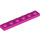 LEGO Dunkles Pink Platte 1 x 6 (3666)