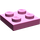 LEGO Dark Pink Plate 2 x 2 (3022 / 94148)