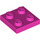 LEGO Dark Pink Plate 2 x 2 (3022 / 94148)