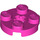 LEGO Dark Pink Plate 2 x 2 Round with Axle Hole (with &#039;+&#039; Axle Hole) (4032)