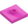 LEGO Dark Pink Plate 2 x 2 with Groove and 1 Center Stud (23893 / 87580)