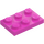 LEGO Dark Pink Plate 2 x 3 (3021)