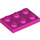 LEGO Dark Pink Plate 2 x 3 (3021)
