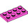 LEGO Dark Pink Plate 2 x 4 (3020)