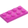 LEGO Dark Pink Plate 2 x 4 (3020)